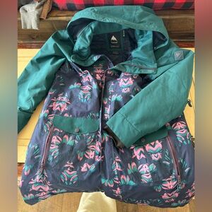 Burton ski jacket. Barely worn. Size Large